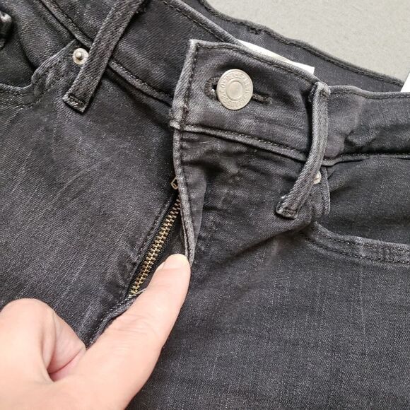 Levis shaping skinny 311 black jean denim size 26 - Picture 5 of 12